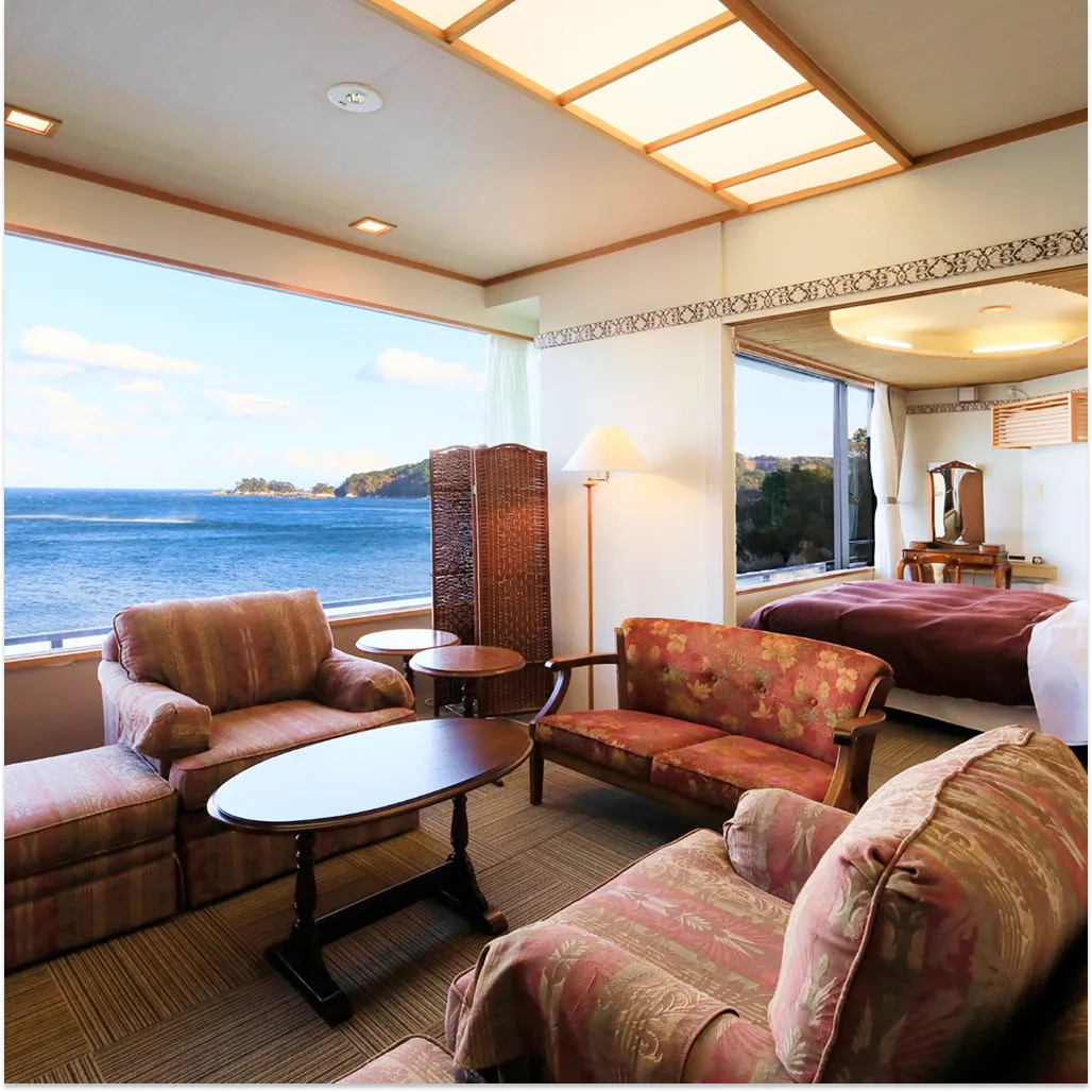 画像:三陸花ホテル はまぎく 内観